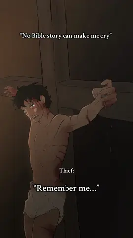 Read “Young Apostles” on Webtoon. This story makes me sob. So as Jesus was being crucified, there were two thieves executed beside him. As they suffered together one of the men mocked Jesus, saying that if he’s really the Son of God He should be able to get down from the cross. The other criminal told him to be quiet. “We are punished justly, for we are getting what our deeds deserve. But this man has done nothing wrong.”  After this he looks towards Jesus and says “Remember me…when you come into your kingdom.” Jesus smiles at the man and with his last breaths says “truly I tell you, today you will be with Me in paradise.” The sinless and the sinner died side by side that day, and opened their eyes to heaven together.  I love this story so much, because it shows the endless grace of God. This man seemed to know things about God. He even understood who Jesus was. And yet he stayed in his rebellion. He didn’t even dare ask Jesus to save him. Or even to forgive him. All he asked is to be remembered, and Jesus, as always, gave abundantly more. “Today you will be with Me in paradise.”  (Full story - Luke 23:39-43 My illustrated WebNovel Young Apostles is coming soon! I will announce the release date June 1st. I’m so excited to share what I’ve been working on. Follow to stay updated.❤️ #manga #christianmanga #biblefandom #animatic #foundfamily #toyoureternity #youngapostles #anime #mangaart #fanartanime #fruitsbasket   