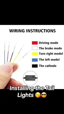 Install the spoiler & taillight in 3 minutes🫣😲🔥🥰#caraccessories #car #auto #taillight #decorating #goodstuff #tiktokshopdeals #fyp #spoilerled 