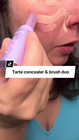 Redness and blemishes gone! #tarte #tartecosmetics #concealer #tarteshapetapeconcealer #concealerstick @tarte cosmetics 