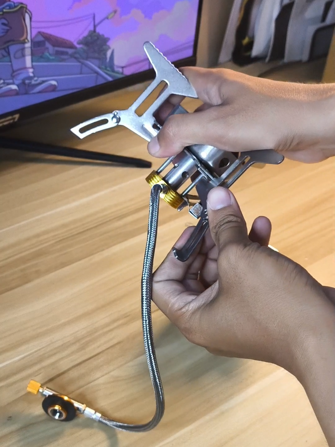 PORTABLE STOVE FOR CAMPING AND OUTING #campingstove #camping #portablestove #burner #outing #campinglife 