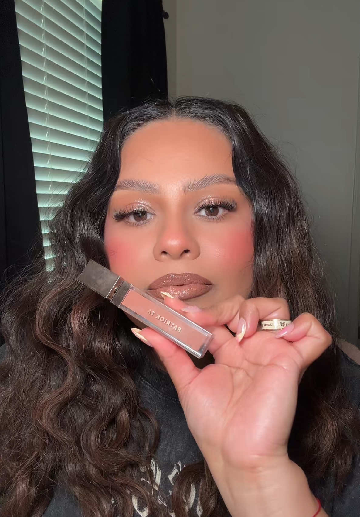 Lip Combo 🫦 for #gnx tour 🤎 . . @Diorbeauty  - Wild brown lip liner - 200 nude touch velvet  @Patrick Ta Beauty  - She’s independent  . . #lipcombo #brownlipcombo #makeup #tutorial #sza #kendricklamar 