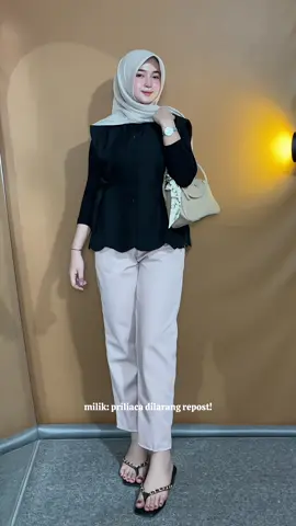 rekomendasi celana baggy pants cakeuupp😍🫶🏻 #celana #celanawanita #celanabaggy #baggypants #ootdhijab 