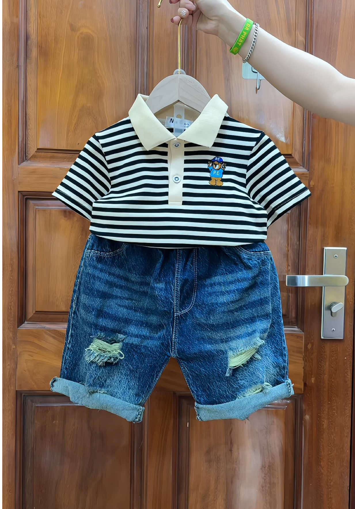 Sét áo phông polo+quần bò siêu hót #quanaotreem #xuhuongtiktok #bobetrai #bochobetrai #bomuahebetrai #bopolobetrai #boquanaochobe #bococtaychobe 