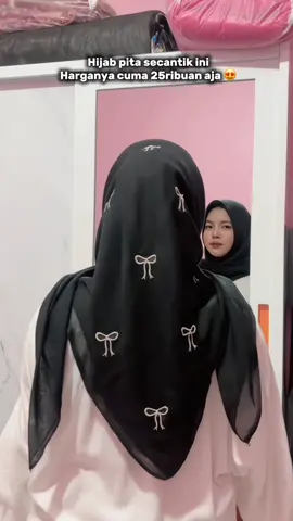 Hijab pita viral 🎀😍 #hijab #jilbab #hijabpita #hijabviral #fyp #CapCut 
