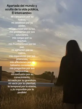 Cuando nos apartamos para estar con Dios en estudio y oracion. Recibimos. Nos sustentamos. Nos nutrimos y alimentamos. Aseguramos nuestra salud y crecimiento espiritual. Cuando pasamos tiempo con Cristo, Él nos suple de fuerza y nos anima a seguir en la busqueda de sus caminos. A este tiempo con Dios le llamo <<el gran intercambio>>.❤️‍🩹#fyp #diosteama #parati #cristanostiktok #jesuslovers #lentejas #hijadedios♡ #cristo #cristoviene 