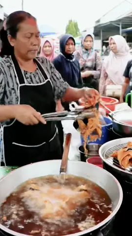 Sempak goreng krispy terlihat nikmat