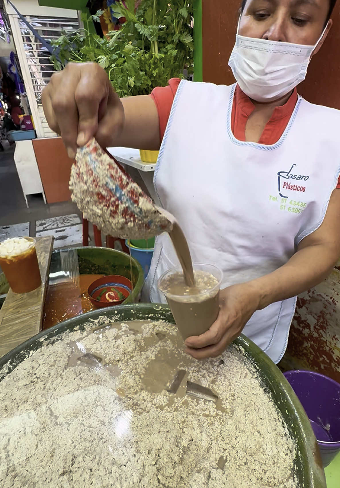 Have you ever had a Tejate in Oaxaca? I loved it!! 