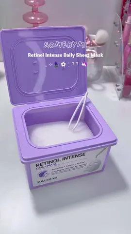 Nhập môn Retinol Daily tiết kiệm dành cho HSSV 🫧💜🍇🦄 @Some By Mi VN  #unboxing #review #fypシ゚ #trend #viraltiktok #goclamdep #xuhuong #kbeauty #koreanskincare #skincare #somebymivn #skintourbymi #retinol #retinolintensedailymask 