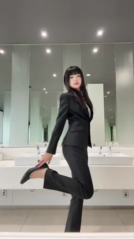 スーツ爆ばかスタイル盛れる////大学スーツ登校しようかな_:(;'Θ' ;;」 ∠):_ #05 #関西外大 #fyp #outfit #kgu 