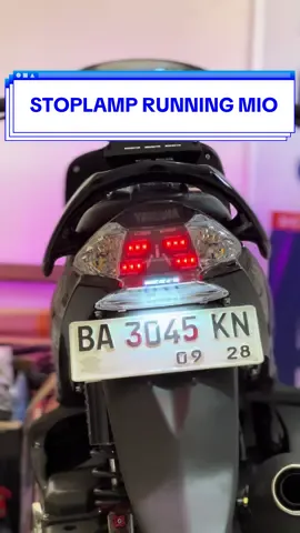 Stoplamp running 10 mode Pnp tinggal pasang by @SUN sg #stoplamprunning #stoplamprunningmio #stoplampmio #sunspeedglow 