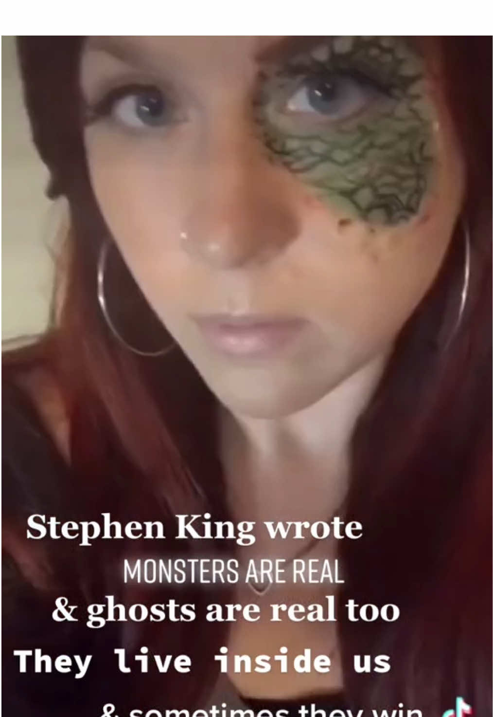 ⚠️fake blood 💄 ‼️#onthisday #monsters #monstermakeup 