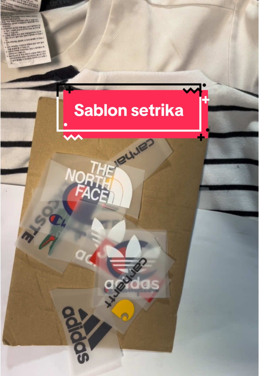 Sablon baju dtf strika  #satukontentiaphari #30harireviewproduk #sablonseterika #sablondtf #sablon 