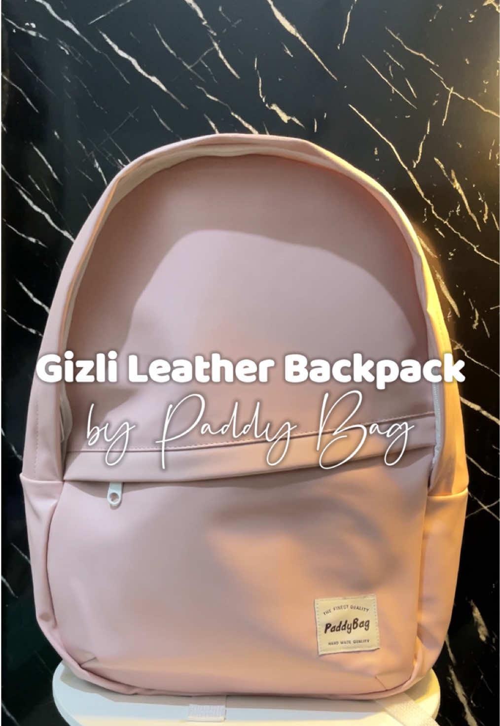 Gizli leather backpack muat banyak barang, dan yang pasti udah waterproof💖 @Paddy #backpack #ranselsekolah #ranselwanita #waterproof #masukberanda 