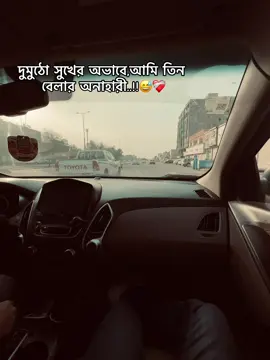 দুমুঠো সুখের অভাবে,আমি তিন বেলার অনাহারী..!!😅❤️‍🩹#tiktok #foryoupage #fyppppppppppppppppppppppp #trendingvideo #fypシ 