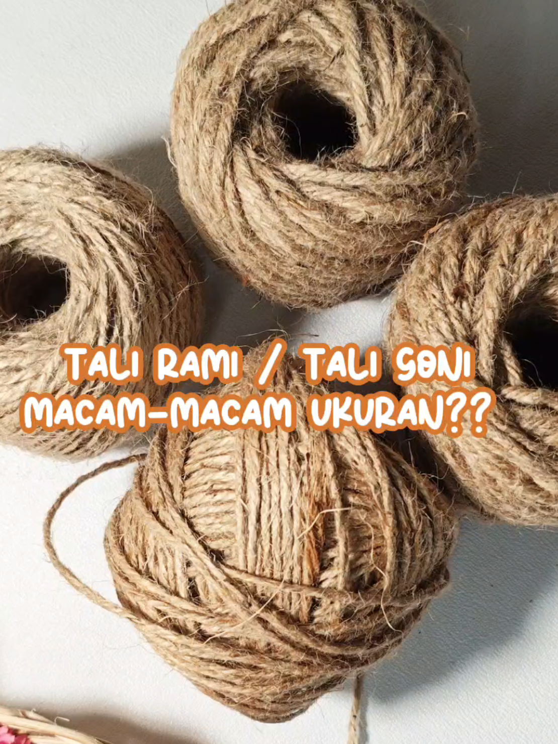 yang hobi crafting sini ngumpulll,..  #taligoni #talirami #taliramigoni 