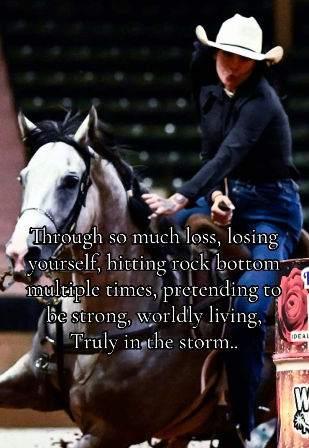 I always think posts like this are sappy & to much and I’m not typically one for them, but there truly is hope. Out of the loss, severe depression, situations & struggles that no one on the outside knows you’ve been through or are going through, pretending to be tough through multiple heartbreaks, excessive drowning out the pain with things you shouldn’t, acting like you’re fine, continuing to live in hurt & denial, becoming someone you aren’t, staying in places you have no business staying in, and losing all the light… let me tell ya, he will pull you out of the storm. But first YOU have to choose to stand up. #godsnotdone #jesussaves #getyourglowback #depression #saved #fyp #keepgoing #headup #motivation 