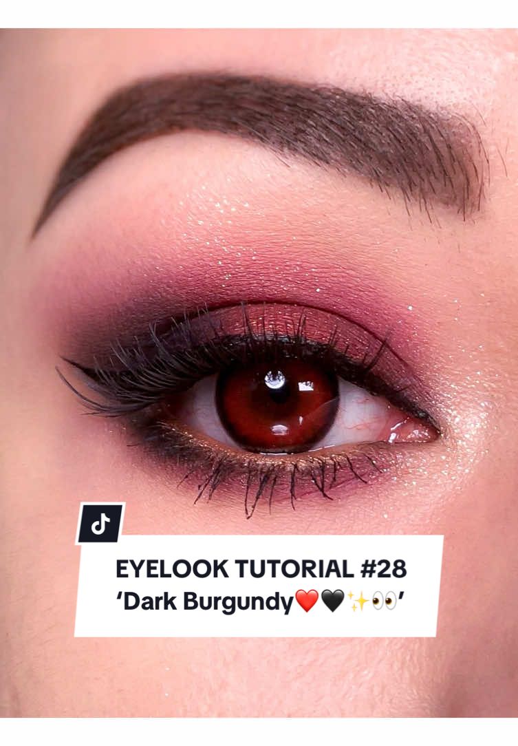 ‘Dark Burgundy’…👀✨ with #lenses ttdeye ‘Rosetar Red’❤️  #eyeshadow #eyeshadowtutorial #eyeshadowpalette #eyeshadowlook #eyelook #eyelooktutorial #eyemakeup #eyemakeuptutorial #eyemakeuplook #eyemakeupideas #makeup #makeuptutorial #beauty #tiktokindonesia #ttdeyecontacts #vivacosmetics #missha  #haggard #sisterann @Haggard Cosmetics VN @Viva Cosmetics @Sisterann.id @MISSHA INDONESIA 
