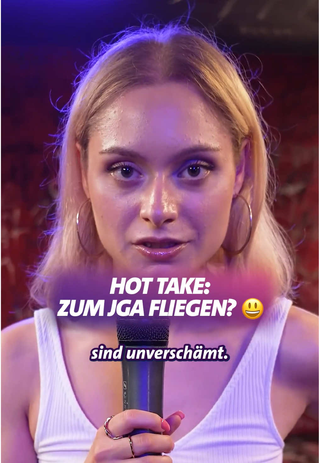 Geht oder geht nicht? 🎤 @Alina Khani und @Fabian bei Hot Takes WDR/2024 👉🏼 Die ganze Folge Hot Takes findest du auf unserem YouTube-Kanal. #StandUp #ARDStandUp #Comedy #WDR #HotTakes #AlinaKhani #FabianRashagai #JGA #Junggesellenabschied