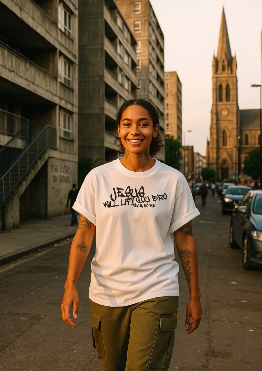 “JESUS WILL LIFT YOU BRO. This isn’t just a tee — it’s testimony. From the block to the Bible, Psalm 145:8 hits different when you’ve been through it. God’s grace is still for you. Still lifting. Still loving. 👉 www.thewayfaithwear.com ✝️ All orders prayed over. Wear the Word.” ##ChristianStreetwear #FaithFit #JesusLifts #Psalm1458 #UrbanFaith #GodGotMe #TheWayFaithwear #ChristianClothing #BeSaltyStayLit #JesusIsKing #FromStreetsToSanctified #ChristianStreetwear #FaithLooksGood #ChristianTikTok 