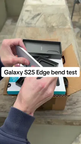 Well done Samsung, well done #s25edge #samsung #bend @Parker Burton your turn 