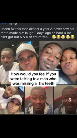 #fyp #fypシ #fypシ゚viral #couplecomedy #catfished #missingteeth #rottenteeth #couple #viralvideo #viraltiktok #lol #whatwouldyoudo