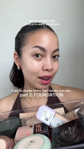 Replying to @aniin IF WE’RE SHADE TWINS… PART 2: FOUNDATION so are we?? 🤪 #f#foundations#shadetwinss#shadesm#makeupfoundationreview 