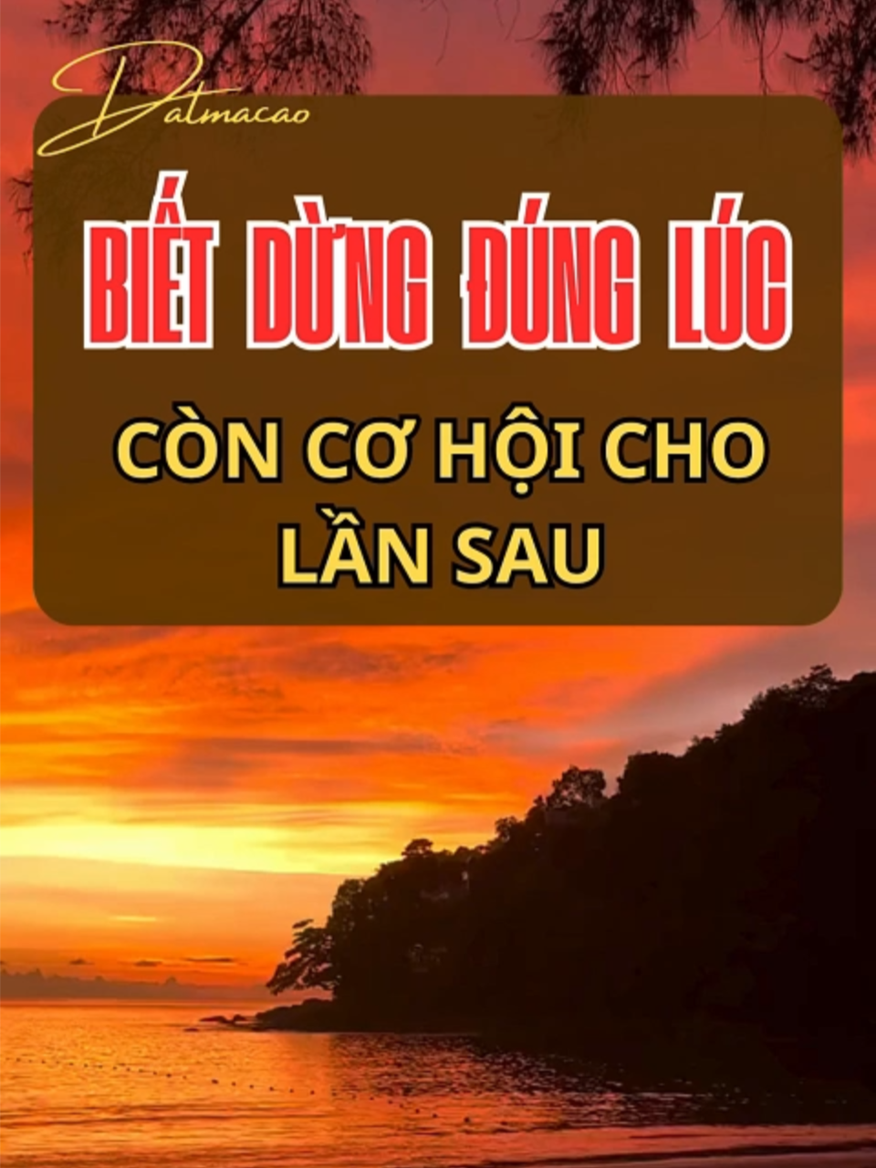 Biết dừng đúng lúc, sẽ có cơ hội cho lần sau.. #xuhuong2025 #thinhhanh #tamsu #tamsucuocsong #daututructuyen #kiemtienonline #bcr #nợnầnchồngchất #tamsucbm #tamtrangbuon #datmacao79