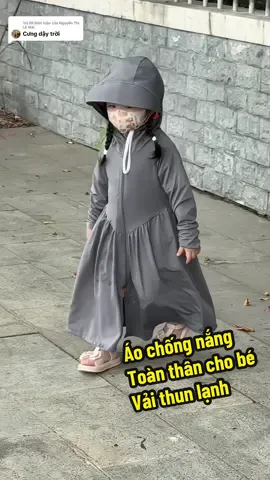 Trả lời @Nguyễn Thị Lệ Mai Áo chống nắng toàn thân cho bé, vải thun lạnh mềm mát#doxinhmoingay #aochongnangchobe #aochongnangtoanthanchobe #aochongnangtoanthan #xuhuong #vairal  @Mẹ Thuý Ami  @Mẹ Thuý Ami  @Mẹ Thuý Ami 