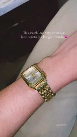 Look very expensive watch? but a affordable~budget friendly 💓                           #watch #affordablewatch #fashiontiktok #watchforwomen #womenwatch #watches #viral #tiktokph 