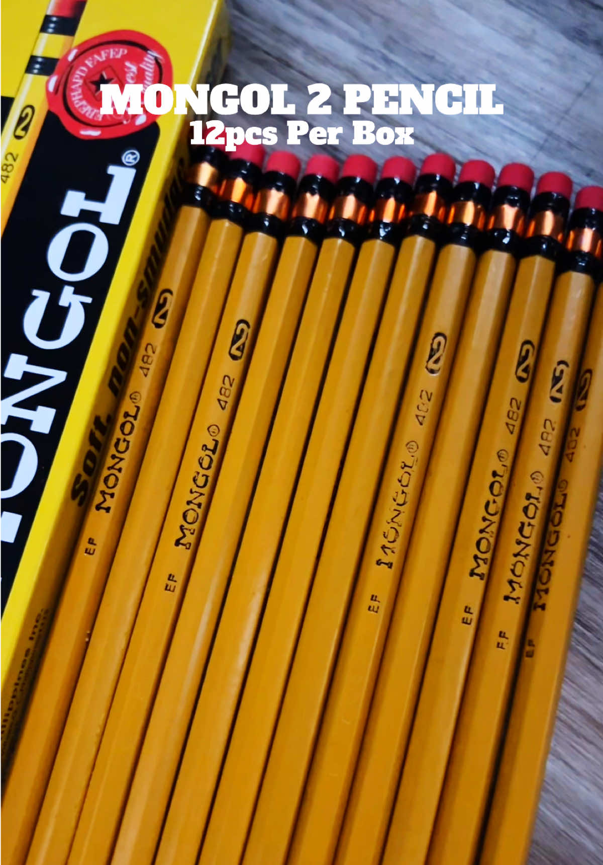 Mongol 2 Pencil, 12pcs Per Box! ✏️✨ Back to School na kaya naman pang order niyo na mga junakis nyo mga suki loves at para hindi na kayo makipag siksikan sa mall ✨ #pencil #pencilart #pencildrawing #pencilsketch #pencils #pencilforkids #pencilforstudent #mongol2 #mongol2pencil #fyp #fypage #fypシ゚ #foryou #foryoupage #foryoupageofficiall 