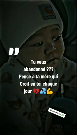 J'abandonne jamais à cause de ma mère 💦❣️. Je me soutient Fortement #heureux #maman #citation #motivation 