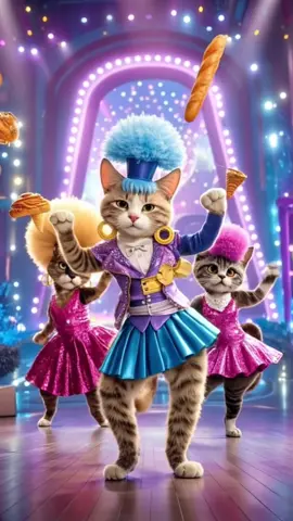 #catdance #fyp #pet #happydance #funny 
