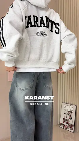 โดนตกมาจนได้เสื้อฮู้ดจากแบรนด์การัน 👕 @สีฟ้า 👖#เสื้อฮู้ด #เสื้อ #เสื้อแขนยาว #เสื้อคลุม #เสื้อผ้าแฟชั่น #karants 