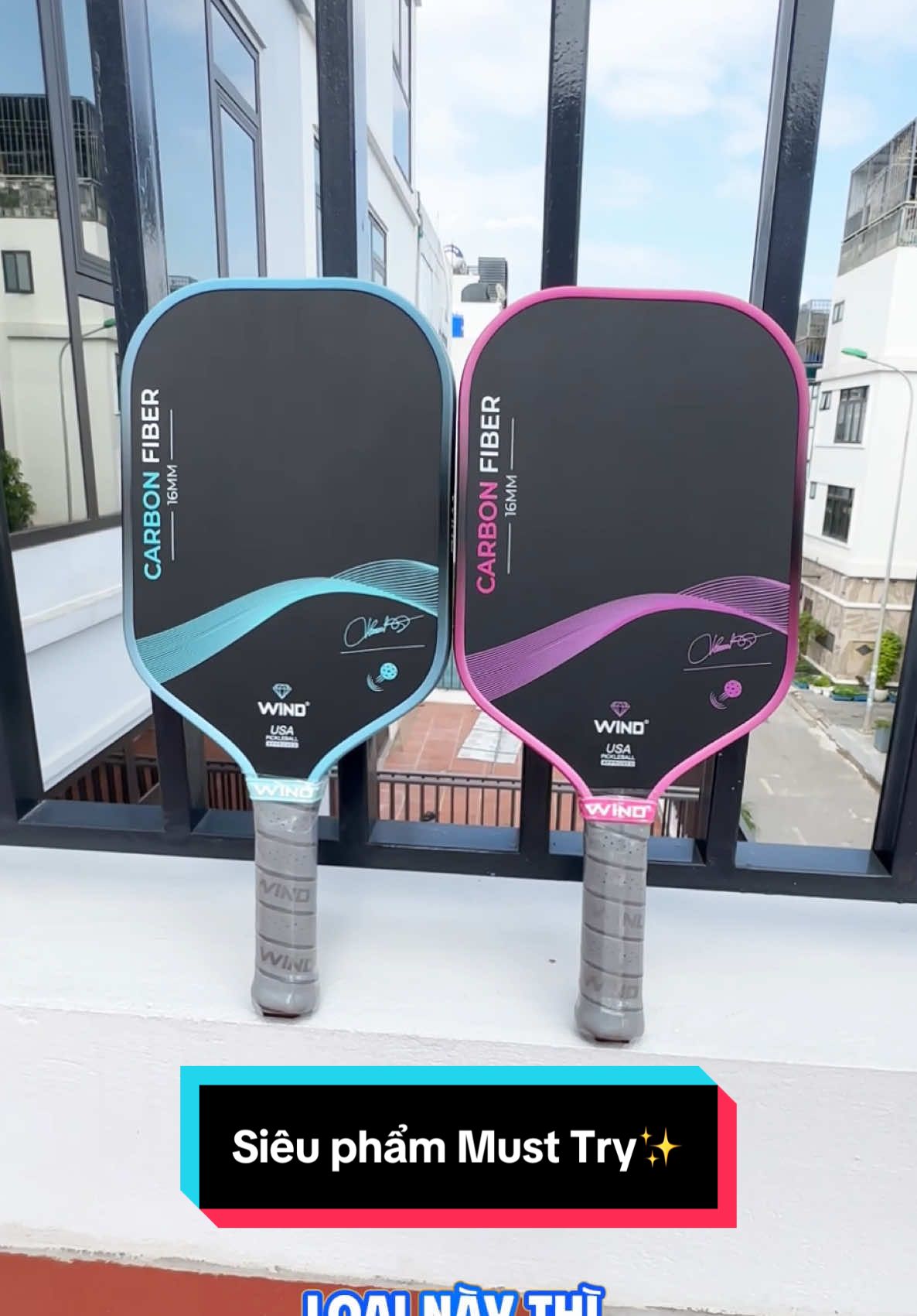 1 con vợt must try nhà Wind⚡️⚡️ #WindAmun #windpickleball #pickleball #viral #xuhuong 