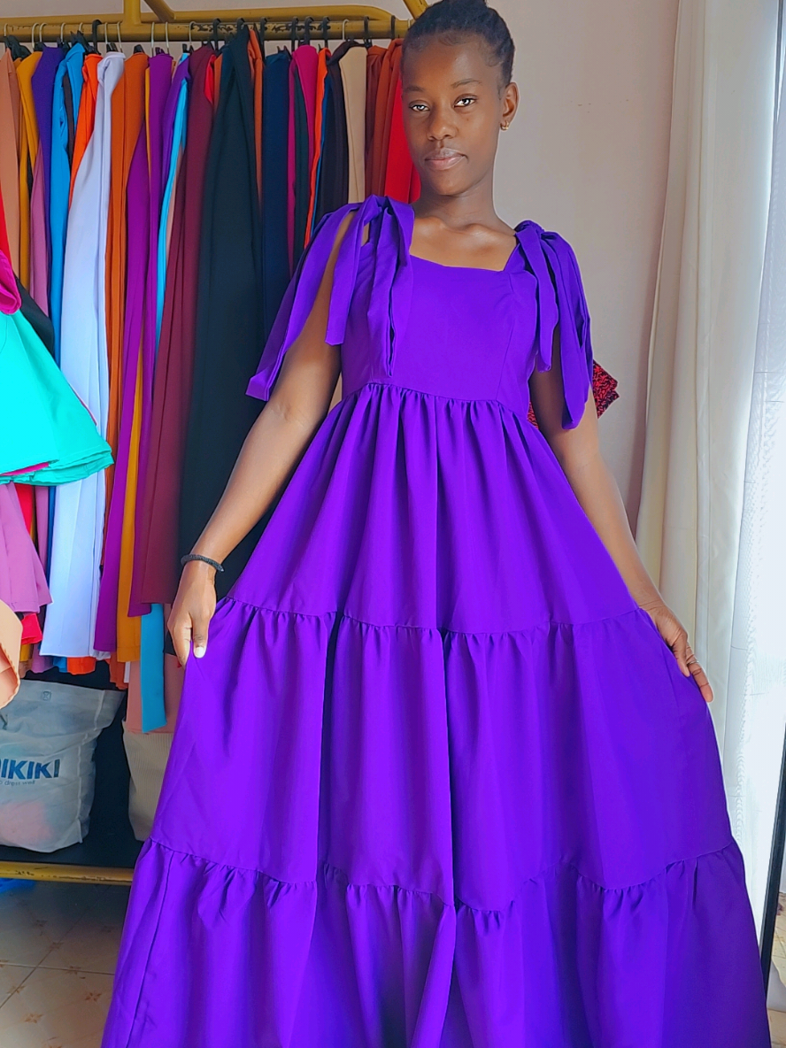 maxi dresses available in different colours and sizes, #maxidress #shiftdress #layereddress #fashiondesigner #sales #God #sales #churchtiktok 