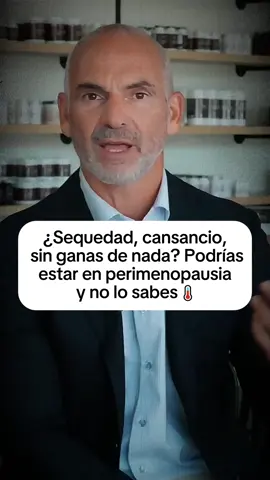 ¿Sequedad, cansancio, sin ganas de nada? Podrías estar en perimenopausia y no lo sabes 🌡️#MentalHealth #vev #tiktokshopdeals #salud #próstata #womenshealth #óxidonítrico 