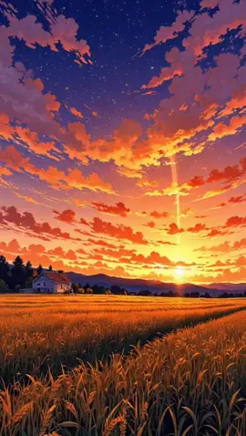 Golden hour in the wheat fields 🌾🌅—the sun kisses every grain as the sky melts into warm hues. Nature's poetry in motion. #SunsetVibes #WheatFieldMagic #GoldenHourGlow #NatureLover #SunsetInField #SereneScenery #CountrysideSunset #EveningGlow #PeacefulView #TikTokNature #livewallpaper #4k #4kwallpaper #cinematicvideo #aestheticvideos #natureaesthetic #themasternature 