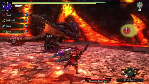 Old times. The OG squad. :') #monsterhunter #mhgu #monsterhuntergenerationsultimate #teamwork #nintendo #nintendoswitch #capcom #ex #bloodbath #diablos #hammer #squad #ederetired 
