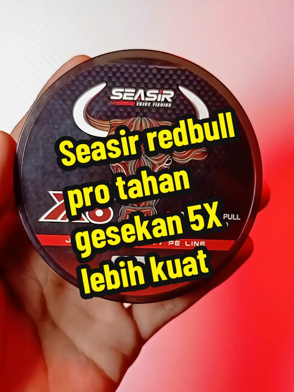 Seasir redbull pro yang sudah di perbarui dan pastinya lebih kuat #senarpancing #seasirredbull #benangpe #senarpe #talipe #satukontentiaphari 