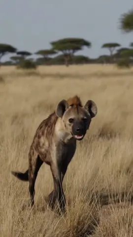 Đừng lạc đàn… linh cẩu đang rình rập 🌳 #XuHuong #Trending #Viral #Hyena #Hyaenidae #Africa #Asian #Forest #Hunt #Dangerous #Scary #Creepy 