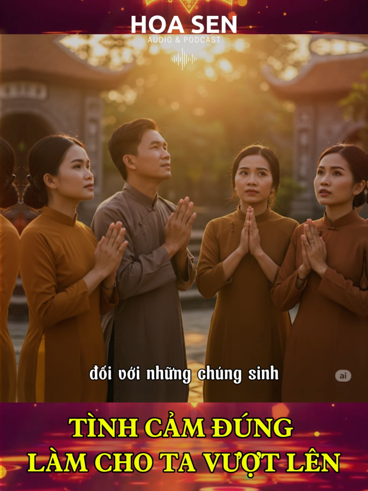 TÌNH CẢM ĐÚNG LÀM CHO TA VƯỢT LÊN #phatphapvadoisong #cauchuyenhay #lytuongsong #phatphapnhiemmau🙏🙏🙏 #longbieton #phatphapnhiemmau #hoasen #nhanqua #tonkinhphat