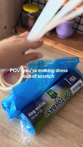 Making dress out of scratch all by myself the make up and everything from trash bags the theme was recycled waste 😏 It was fun  #creatorsearchinsights #fashion #iconic #design #designer #keşfet #scratch #recycling #waste #trashbag #runwaywalk #schoolmemories 