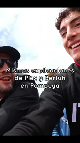 Comparación de #Plex y #Bertuh en Pompeya. #yosoyplex #parati