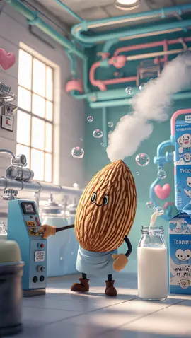 #almond #milk #aicharacter #character #aiwork #animation #cutecharacter #3danimation #cartoon