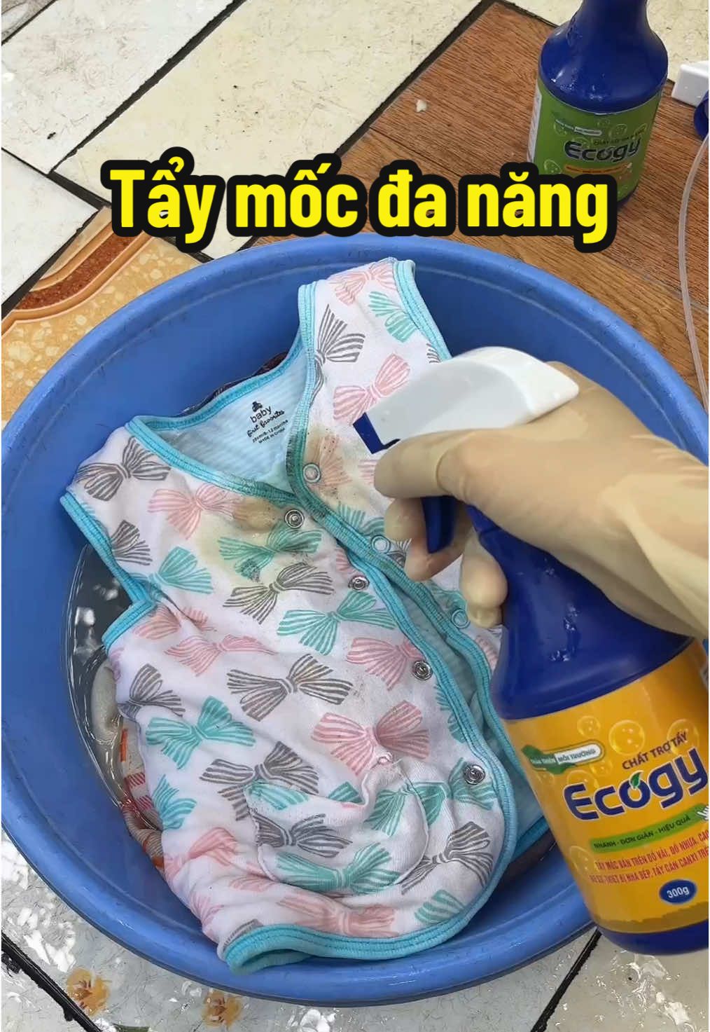 Nhà có đồ mốc thâm kim mn áp dụng liền nha #xuhuong #taymocquanao #ecogy 