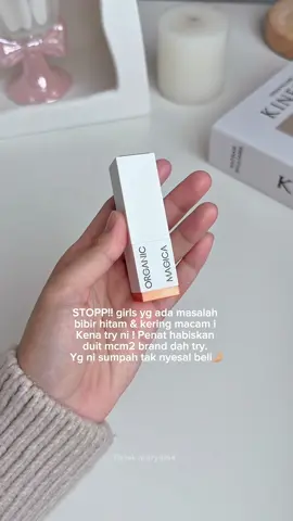 Dah phm dah kenapa hype sgt brg ni. Kena try girls! Jgn beli kalau tanak bibir lawo mcm awek korea🤌🏼 no more insecure 🥲 #organicmagica