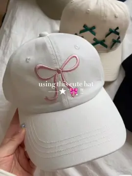 cute hat!! #foryou #tiktokshop #cuteaccessories #cuteoutfits #outfitinspo #hat #cutehat #topilucu #fypanjing #bismillahfyp 