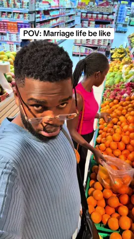 When she doesn’t trust your choices👀 #married #wife #husband #shopping #groceries #vegetables  #couple #fyp #foryou #viral #creatorsearchinsights 