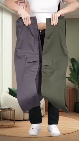 กางเกงคาร์โก้ 6 กระเป๋า สม๊อคข#ypfッ #viral #tiktok #fashion 
