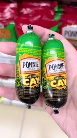 Xúc xích tiệt trùng Ponnie - Xúc xích cay vị hoa tiêu #xucxichanlien #ponnie #xucxichcayhoatieu #xuhuongg 